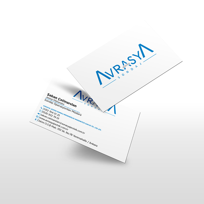 KARTVİZİT 350 GR. KUŞE